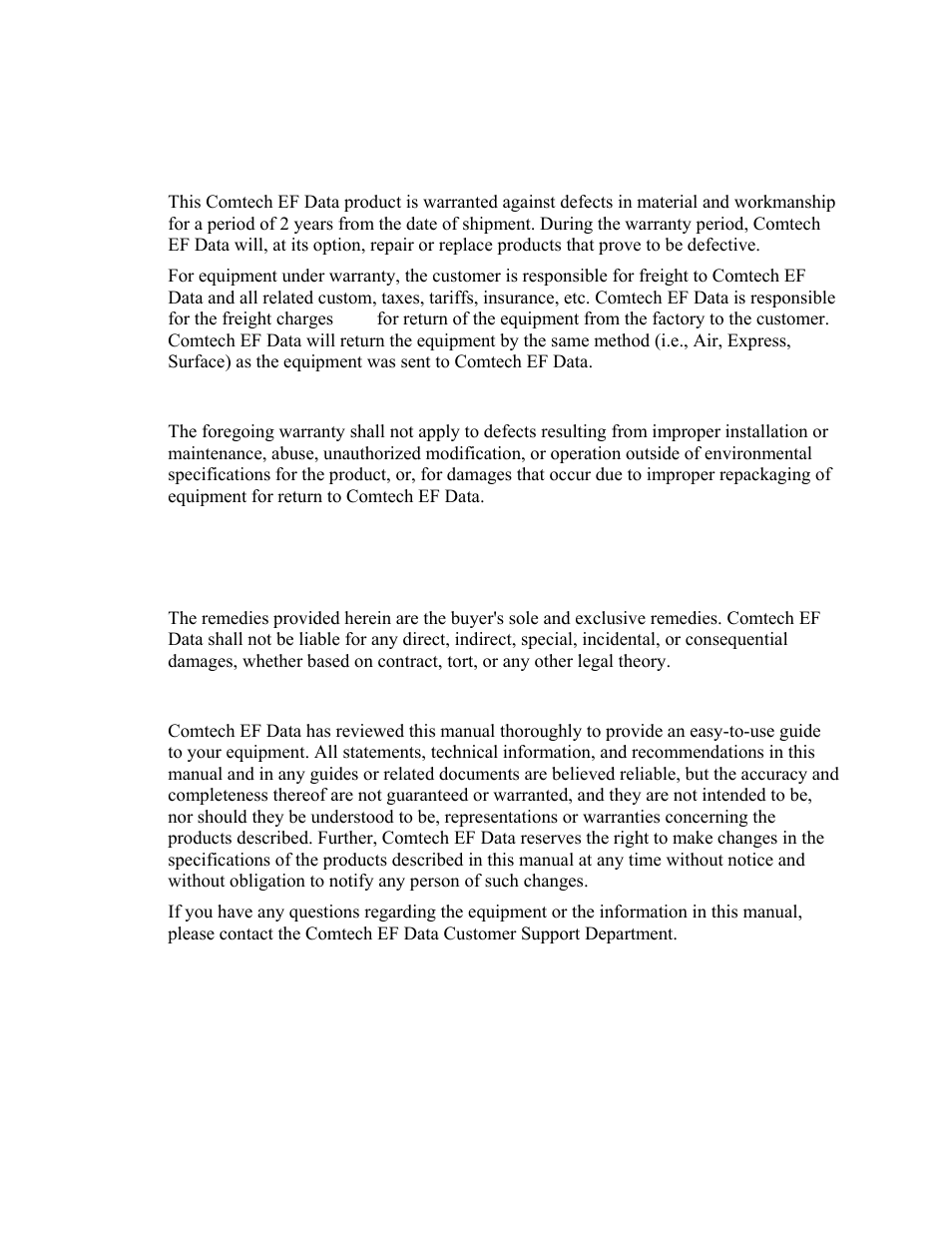 Comtech EF Data UT-4579 User Manual | Page 16 / 100