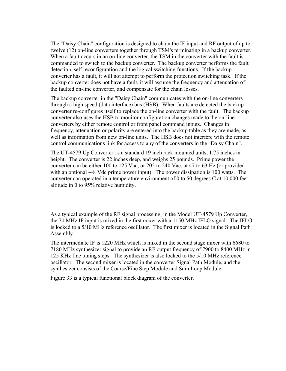 Rf signal conversion, C.2 rf signal conversion, C.2 rf s | Comtech EF Data UT-4579 User Manual | Page 88 / 100