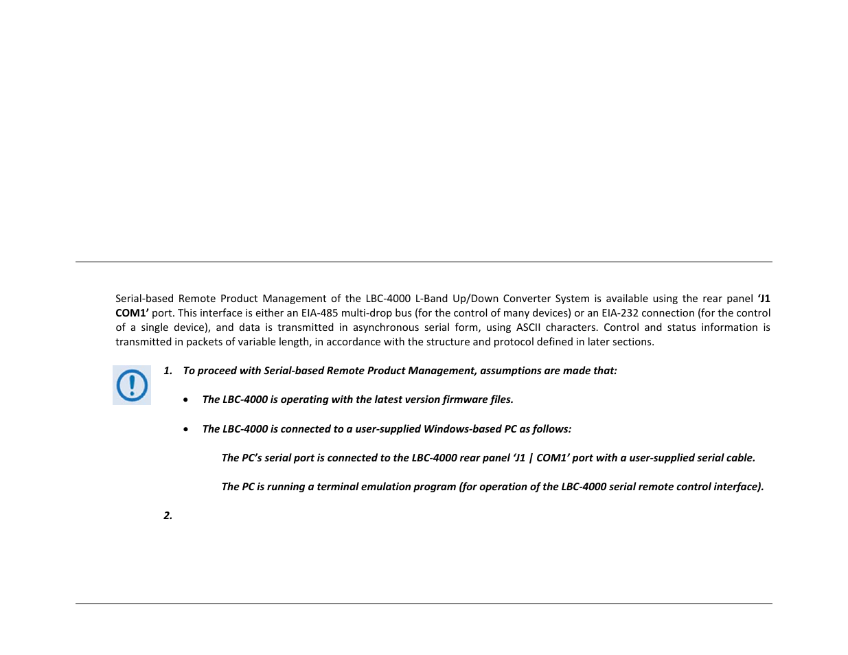 Chapter 6. serial-based remote product management, 1 introduction | Comtech EF Data LBC-4000 User Manual | Page 73 / 108