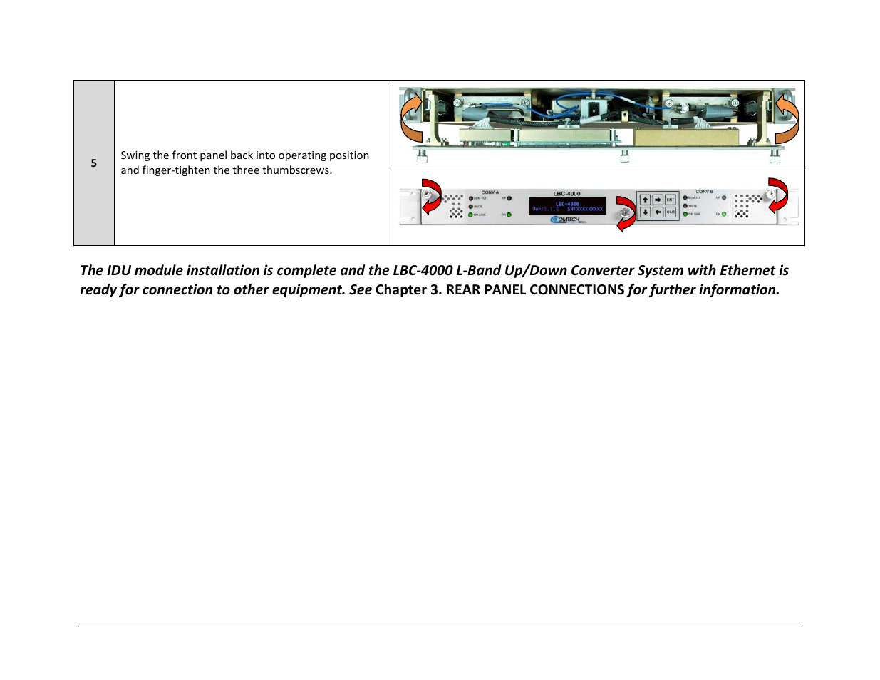 Comtech EF Data LBC-4000 User Manual | Page 97 / 108