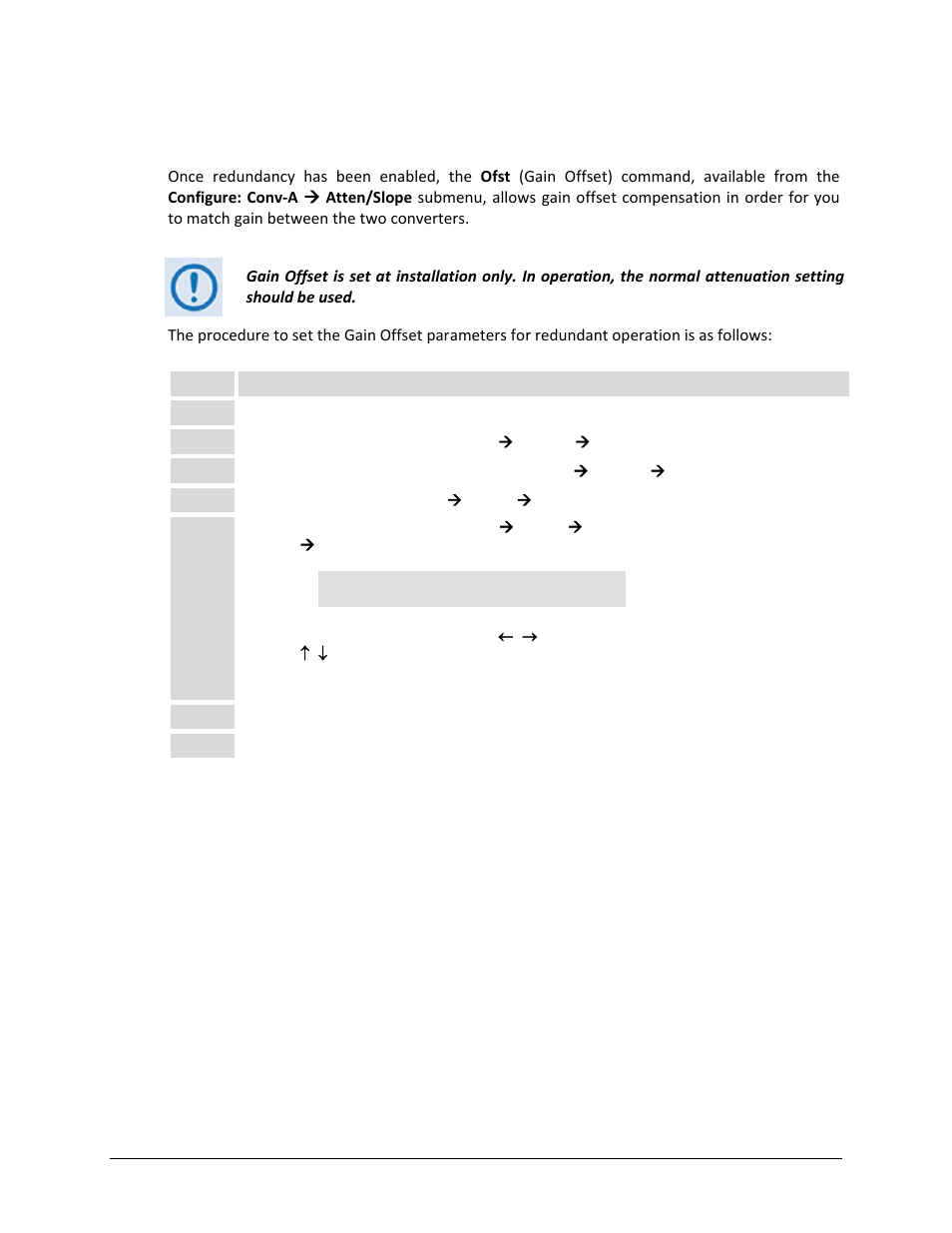 B.3.4 gain offset for redundant operations | Comtech EF Data LBC-4000 User Manual | Page 137 / 142