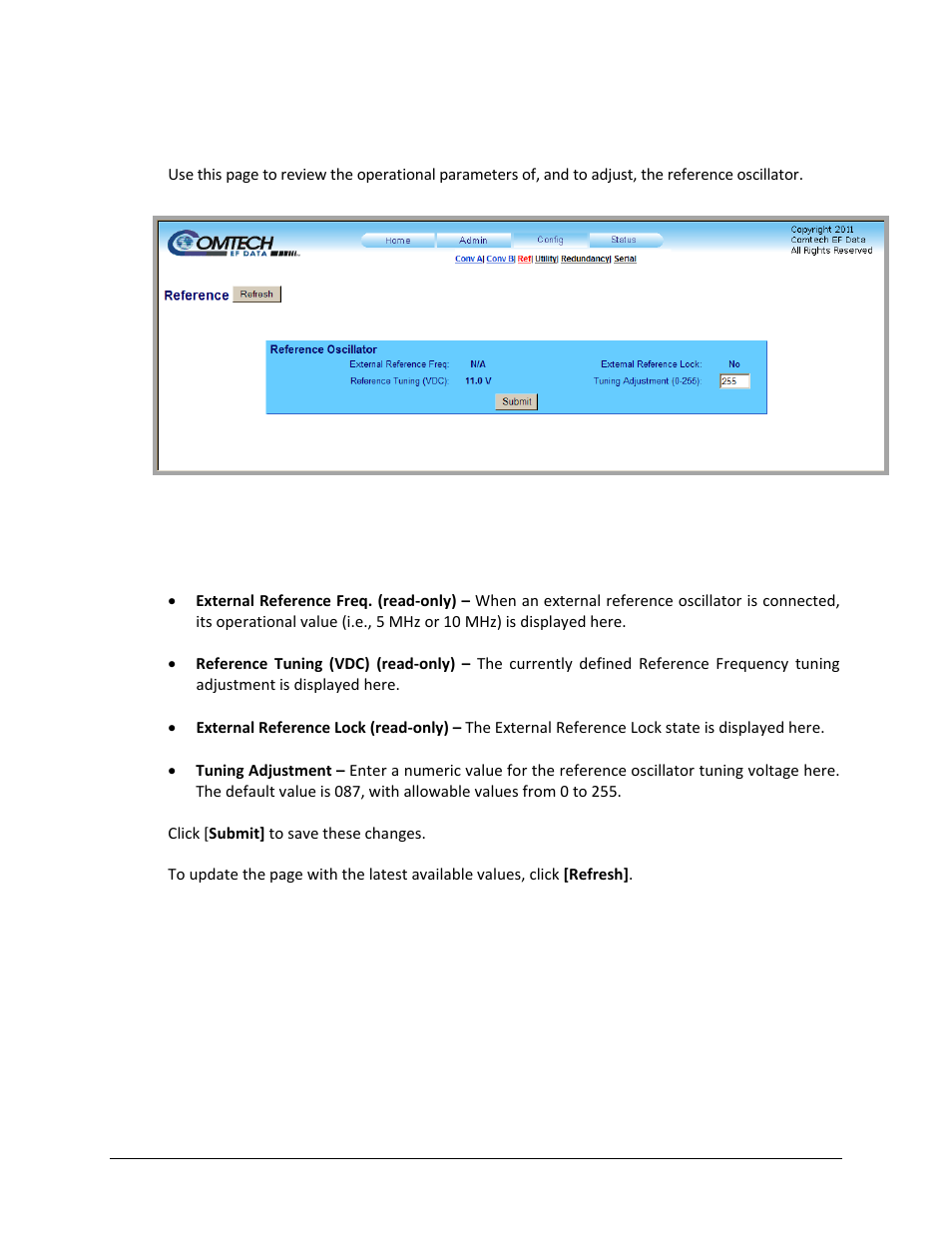 2 config | ref | Comtech EF Data LBC-4000 User Manual | Page 96 / 142