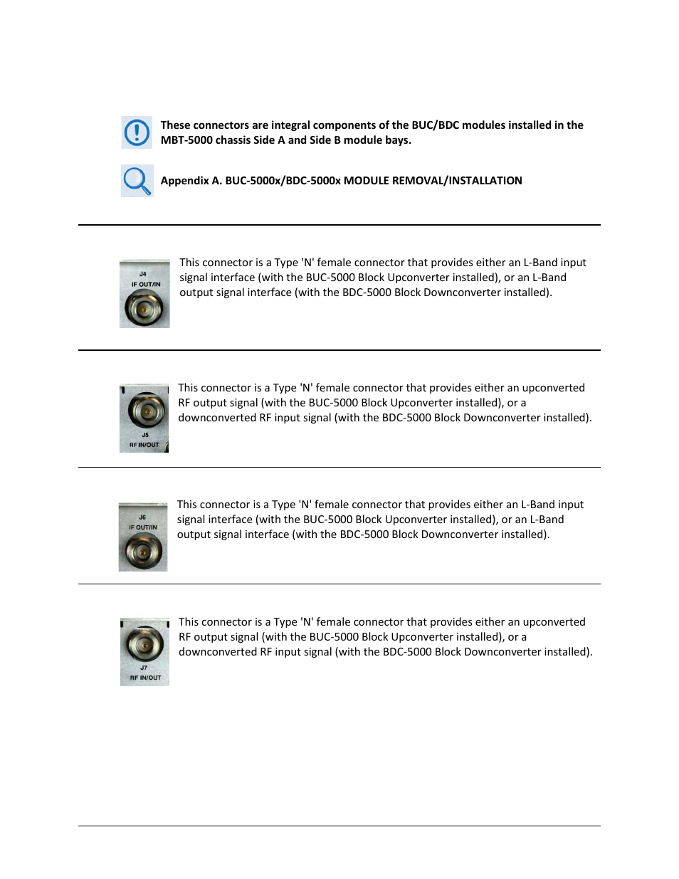 1 if connector group | Comtech EF Data MBT-5000 User Manual | Page 38 / 140