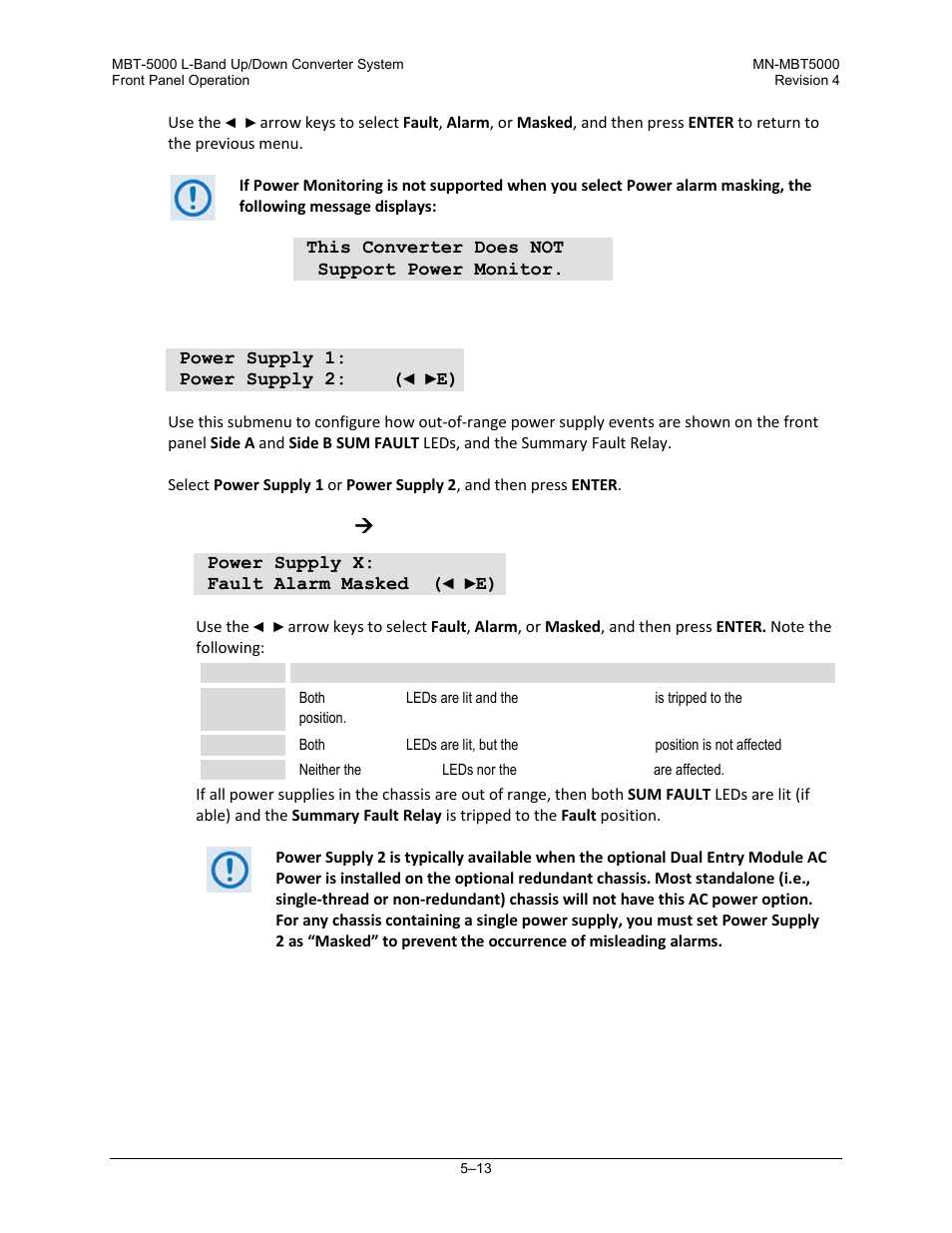 Comtech EF Data MBT-5000 User Manual | Page 69 / 140