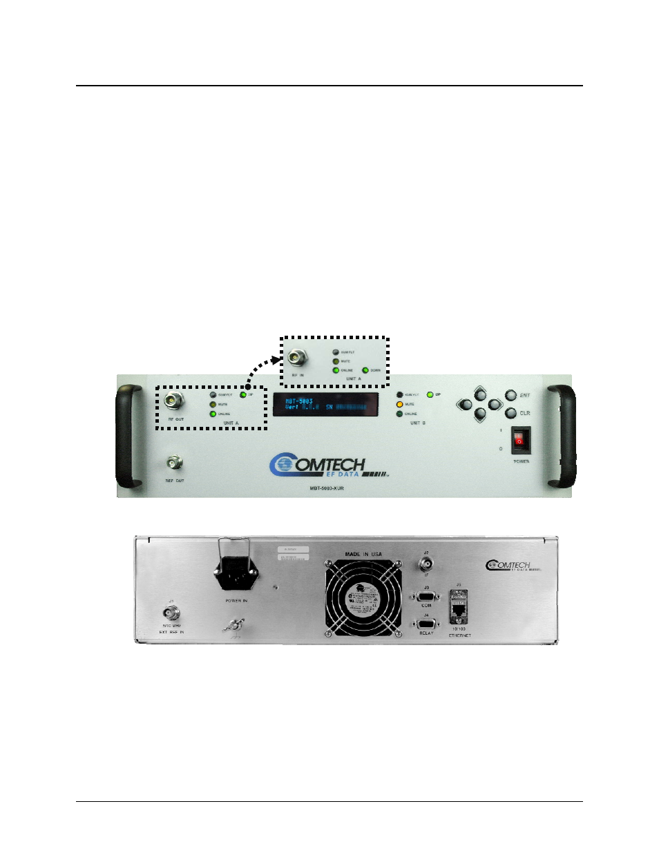 2 functional description | Comtech EF Data MBT-5003 User Manual | Page 18 / 98