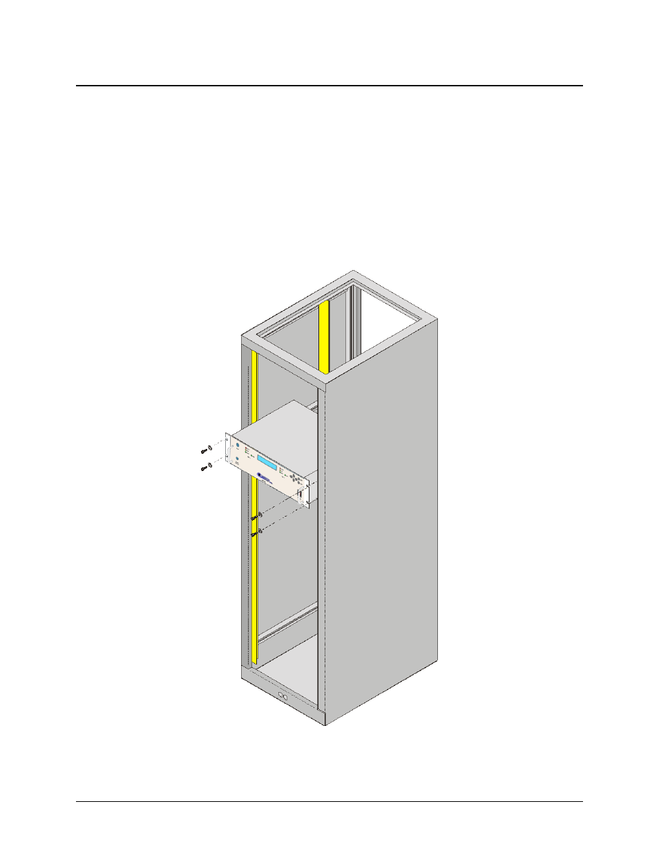 2 installation, 1 standard rack mount installation | Comtech EF Data MBT-5003 User Manual | Page 28 / 98