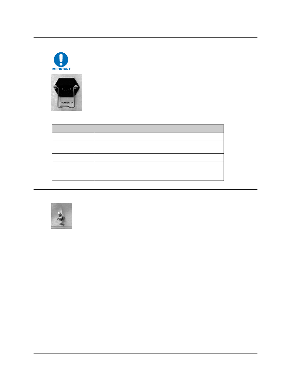 6 power in (iec line input ac power) connector, 7 ground connector | Comtech EF Data MBT-5003 User Manual | Page 35 / 98