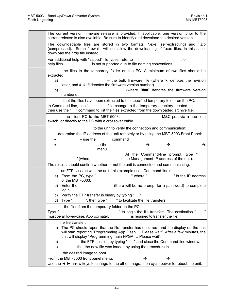 Comtech EF Data MBT-5003 User Manual | Page 39 / 98