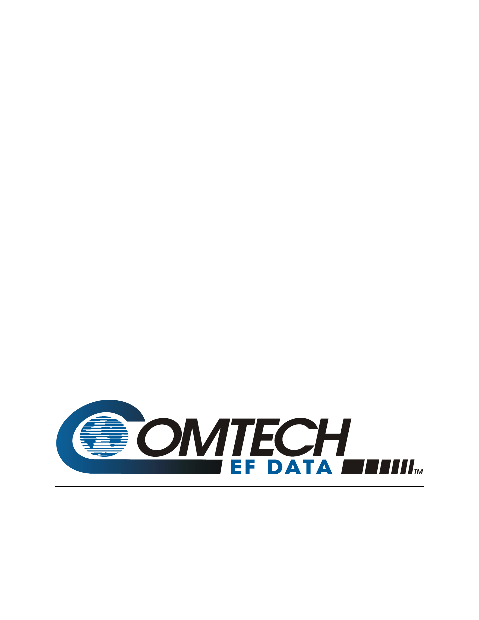 Back cover | Comtech EF Data MBT-5003 User Manual | Page 98 / 98
