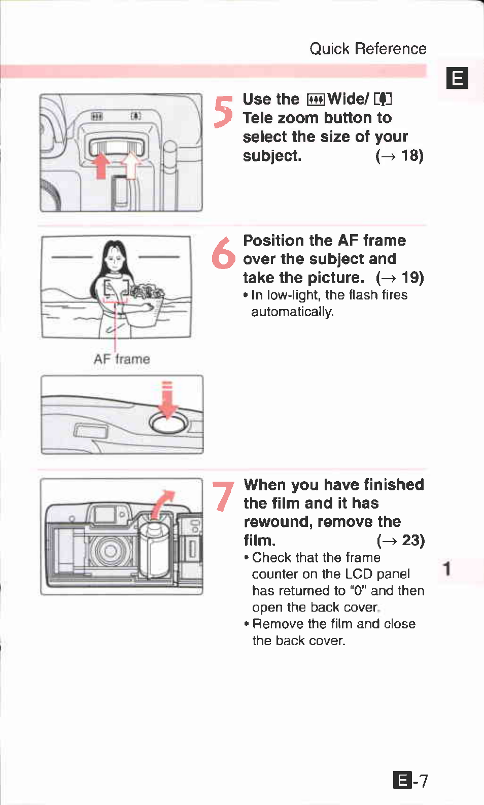 Canon ZOOM76 User Manual | Page 5 / 40