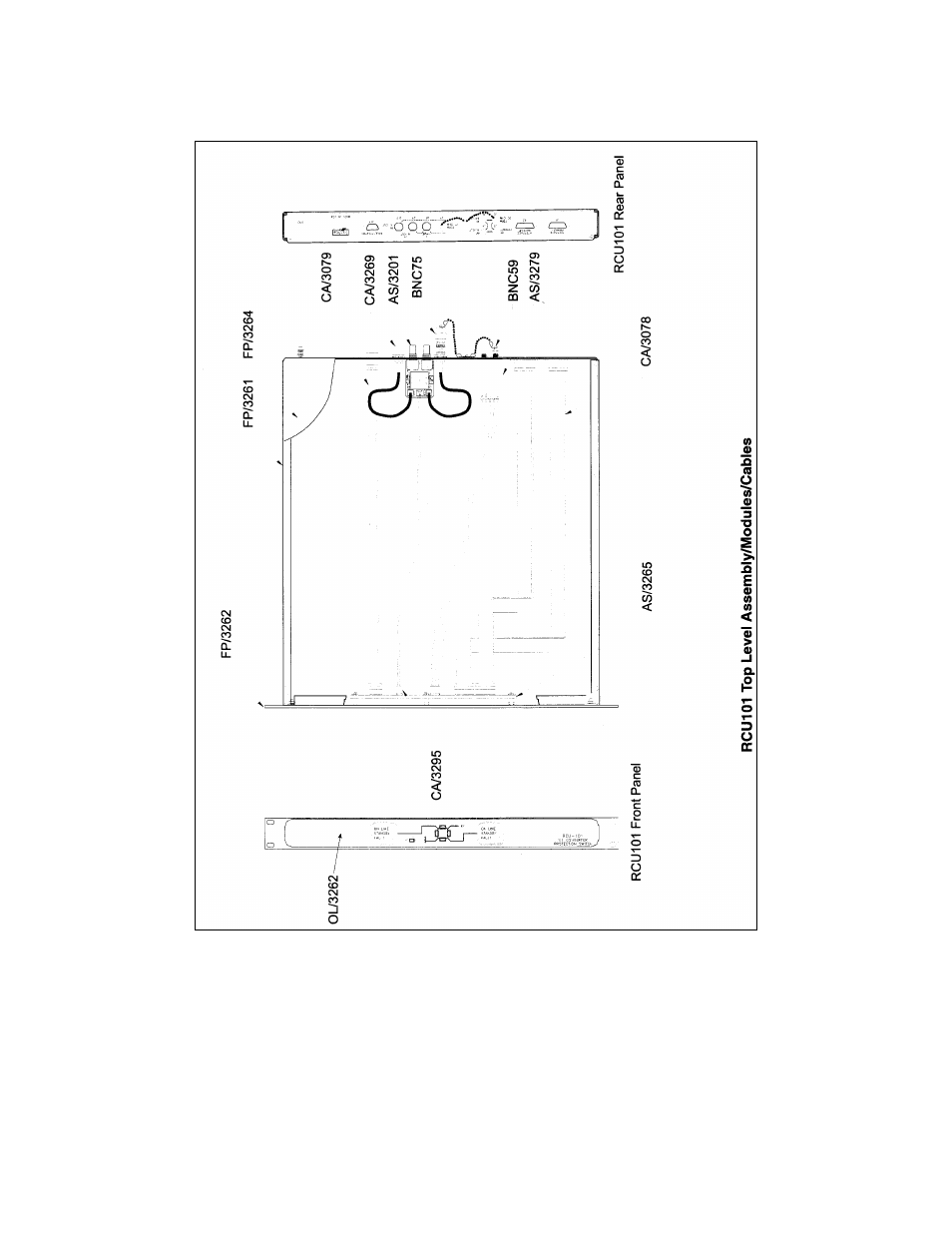 Figure b-2. top level assembly | Comtech EF Data RCU101 User Manual | Page 31 / 35