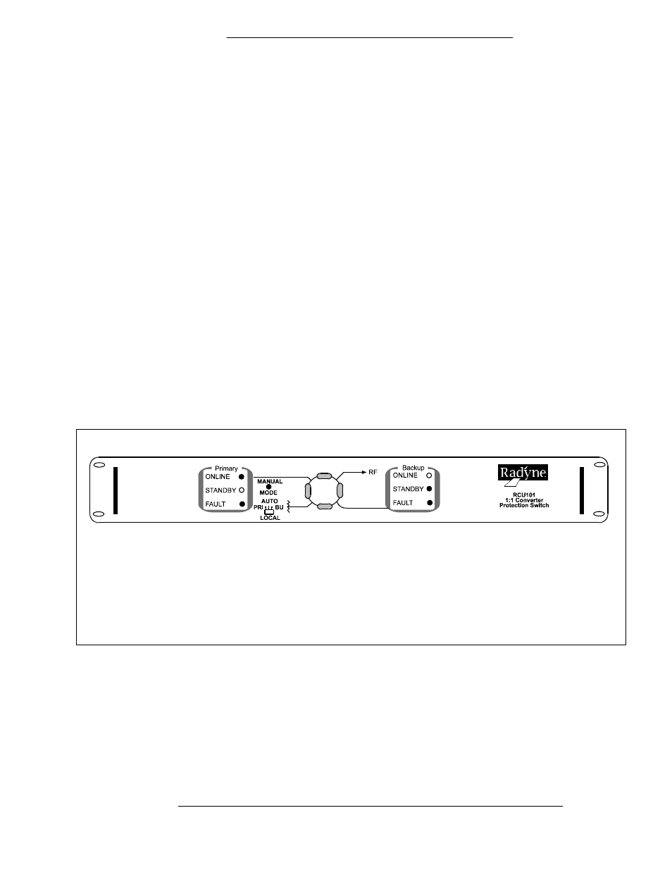 Comtech EF Data RCU101 User Manual | Page 9 / 35