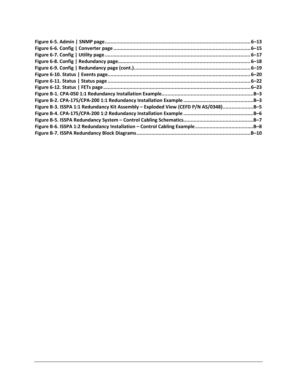 Comtech EF Data CPA User Manual | Page 10 / 138