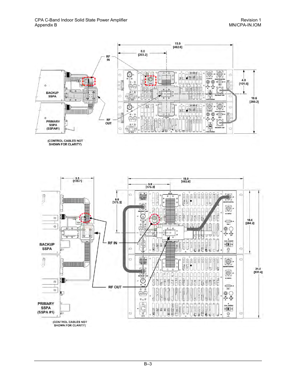 Figure b-1, Nd figure b-2 | Comtech EF Data CPA User Manual | Page 125 / 138
