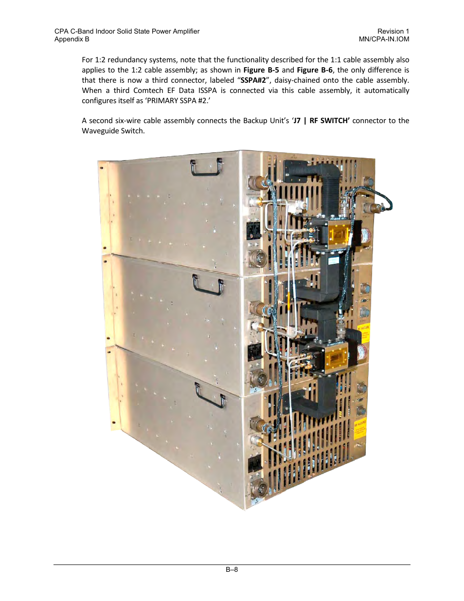 D figure b-6 | Comtech EF Data CPA User Manual | Page 130 / 138