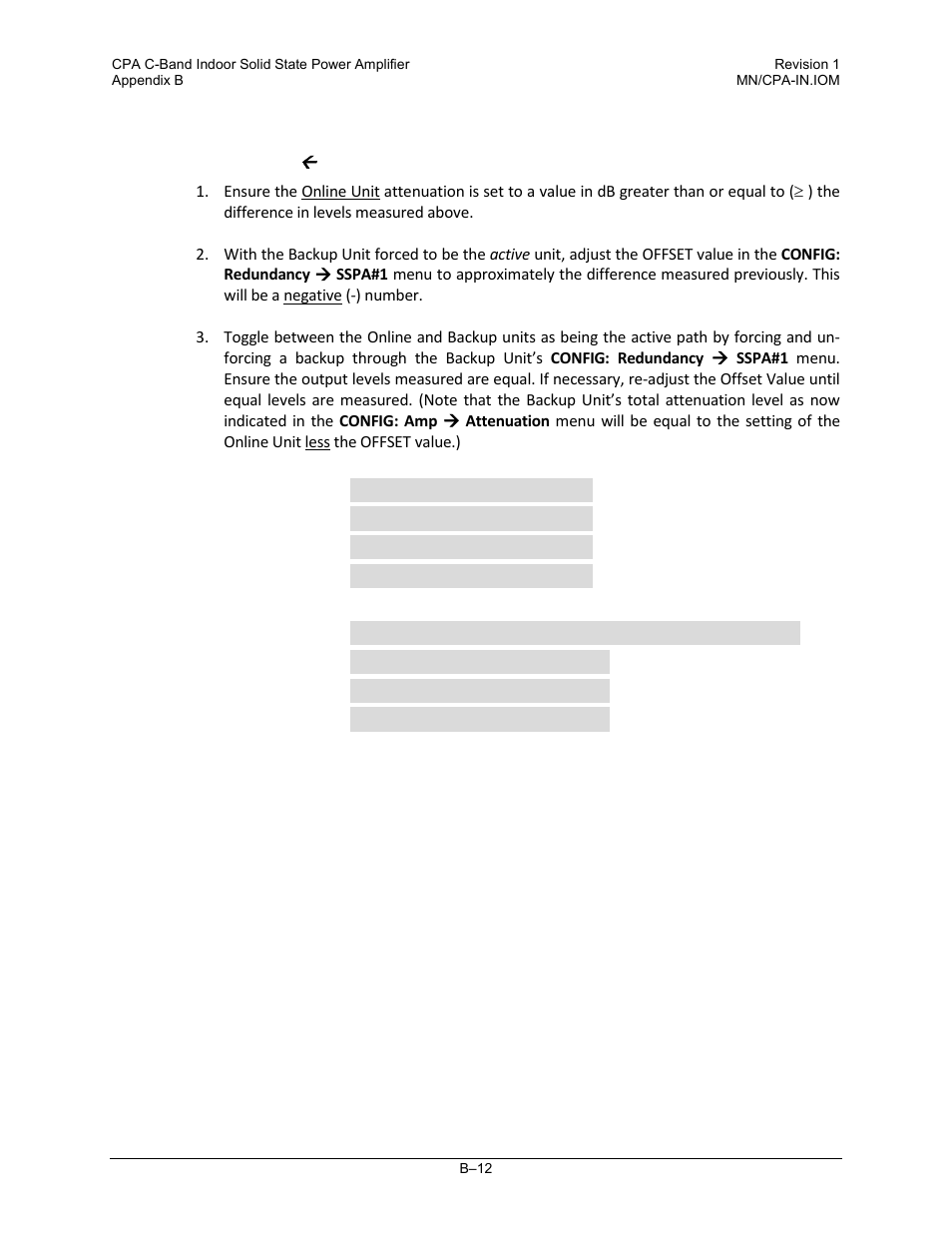 B.4.1 case examples | Comtech EF Data CPA User Manual | Page 134 / 138