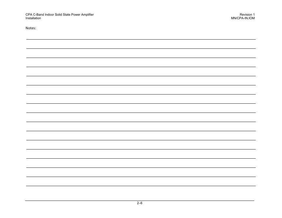 Comtech EF Data CPA User Manual | Page 34 / 138