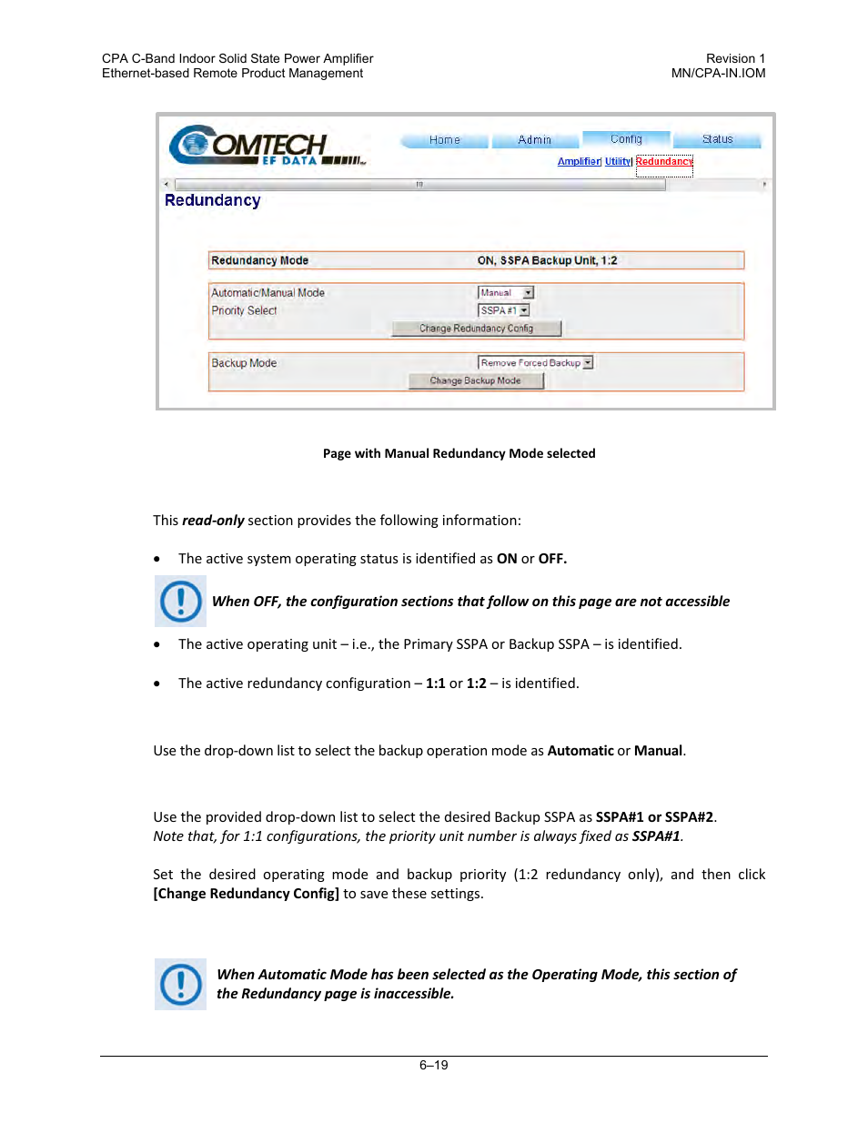 Comtech EF Data CPA User Manual | Page 95 / 138