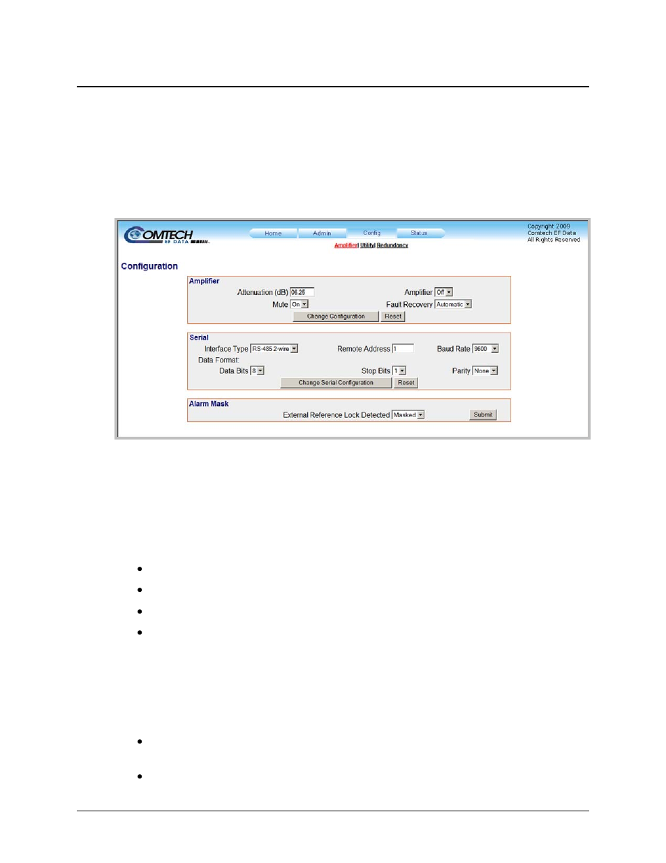 Comtech EF Data KPA User Manual | Page 73 / 128