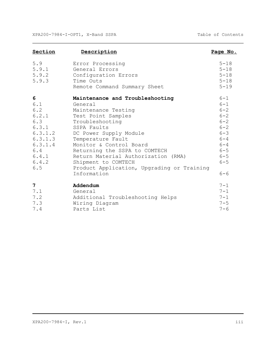 Comtech EF Data XPA-200 User Manual | Page 15 / 96