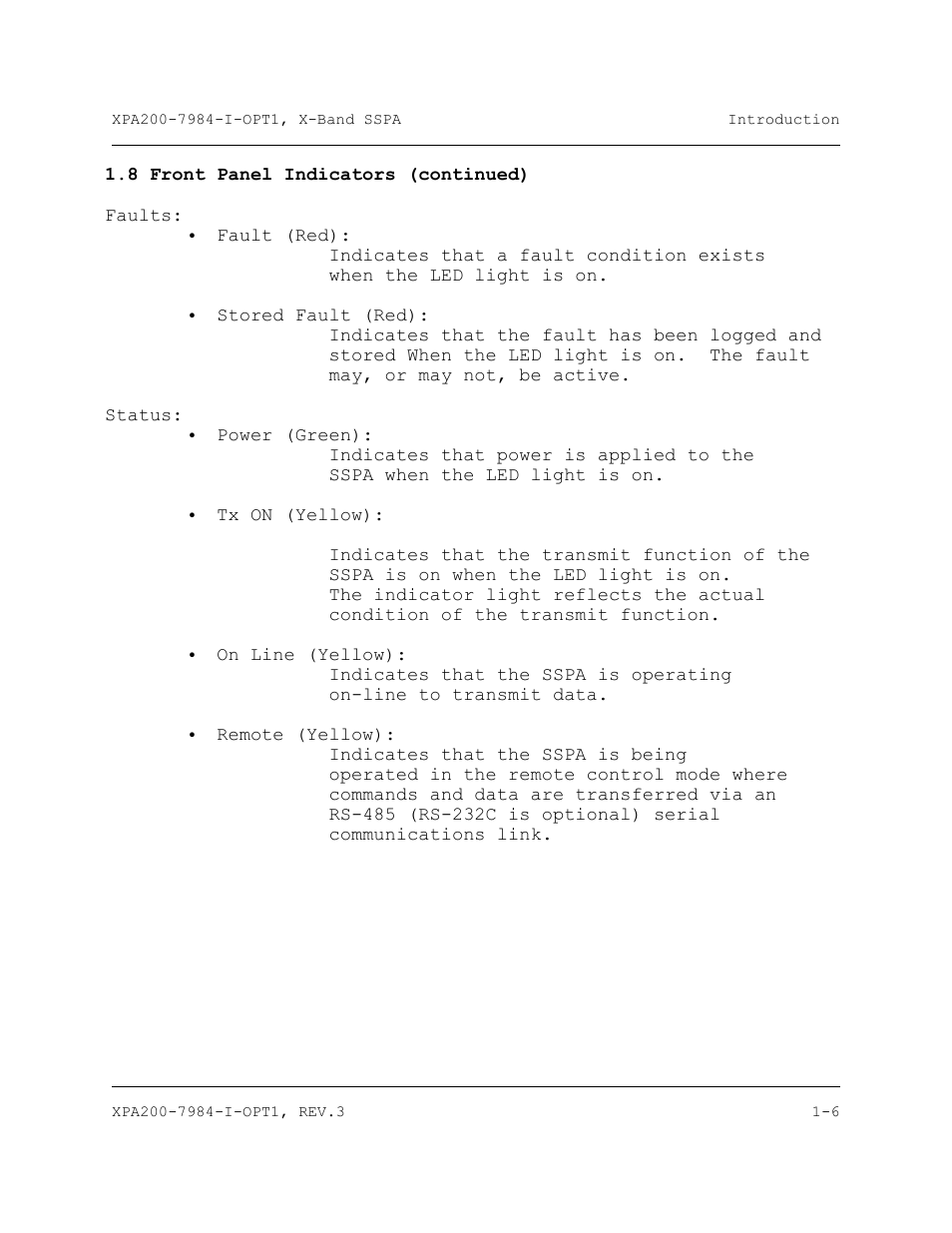 Comtech EF Data XPA-200 User Manual | Page 22 / 96