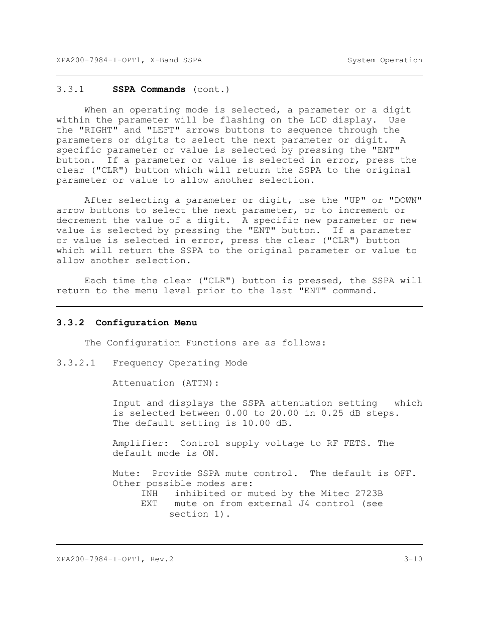 Comtech EF Data XPA-200 User Manual | Page 46 / 96