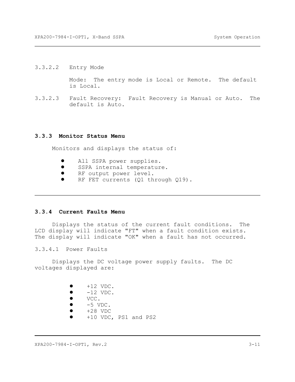 Comtech EF Data XPA-200 User Manual | Page 47 / 96