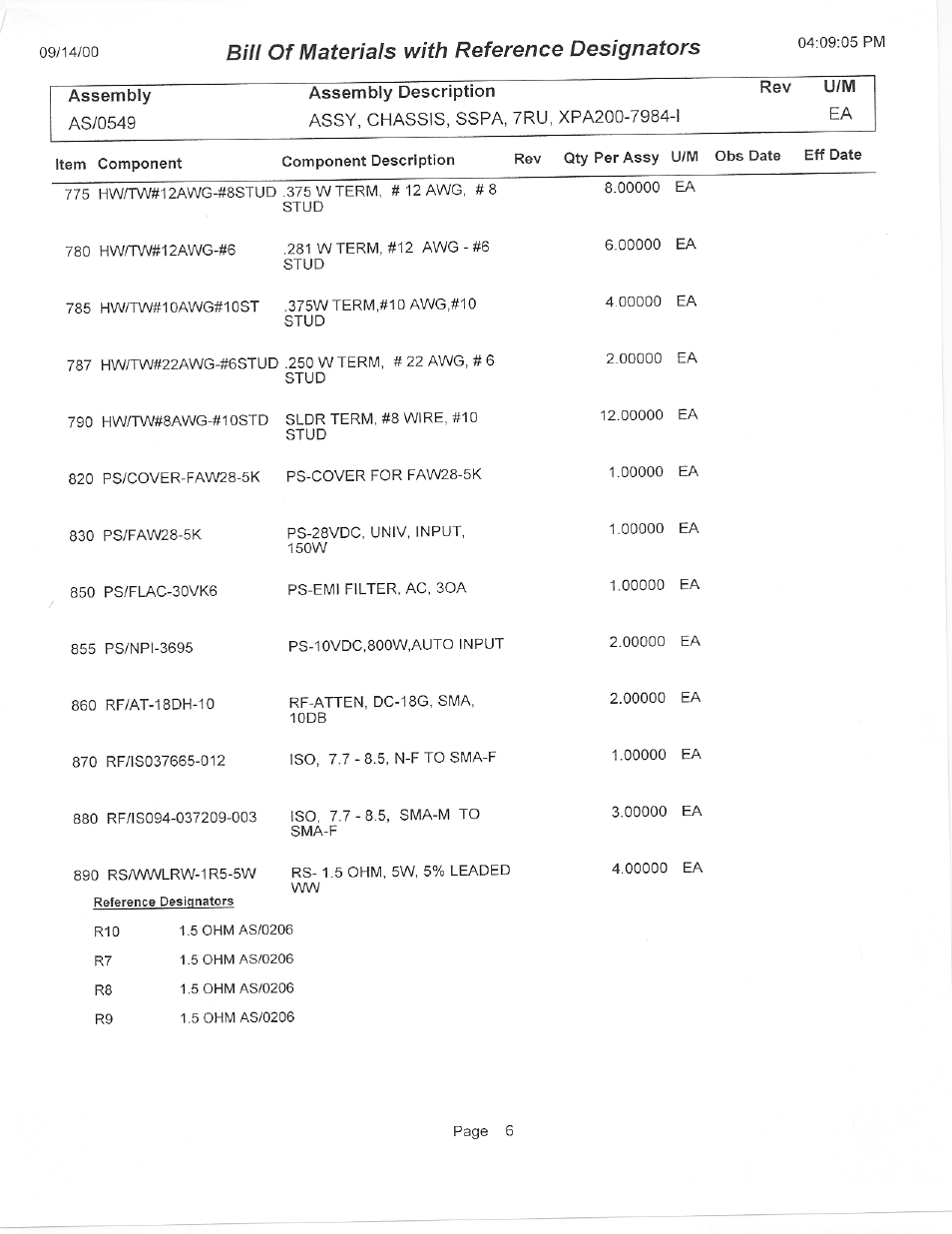 Comtech EF Data XPA-200 User Manual | Page 93 / 96