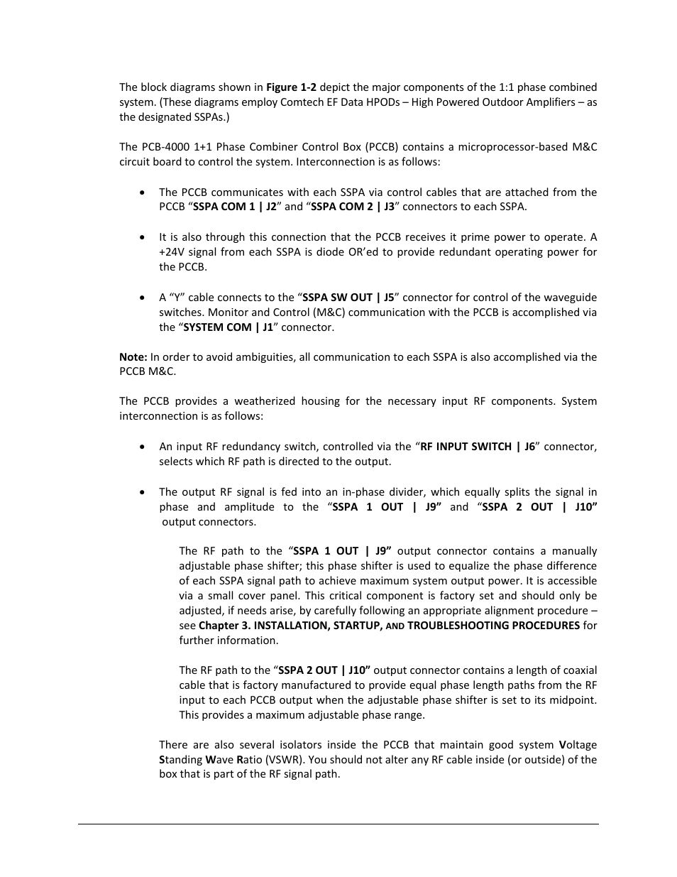 Comtech EF Data PCB-4000 User Manual | Page 17 / 88