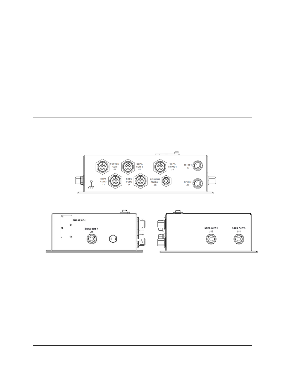 Chapter 2. external connectors, 1 overview | Comtech EF Data PCB-4300 User Manual | Page 23 / 92