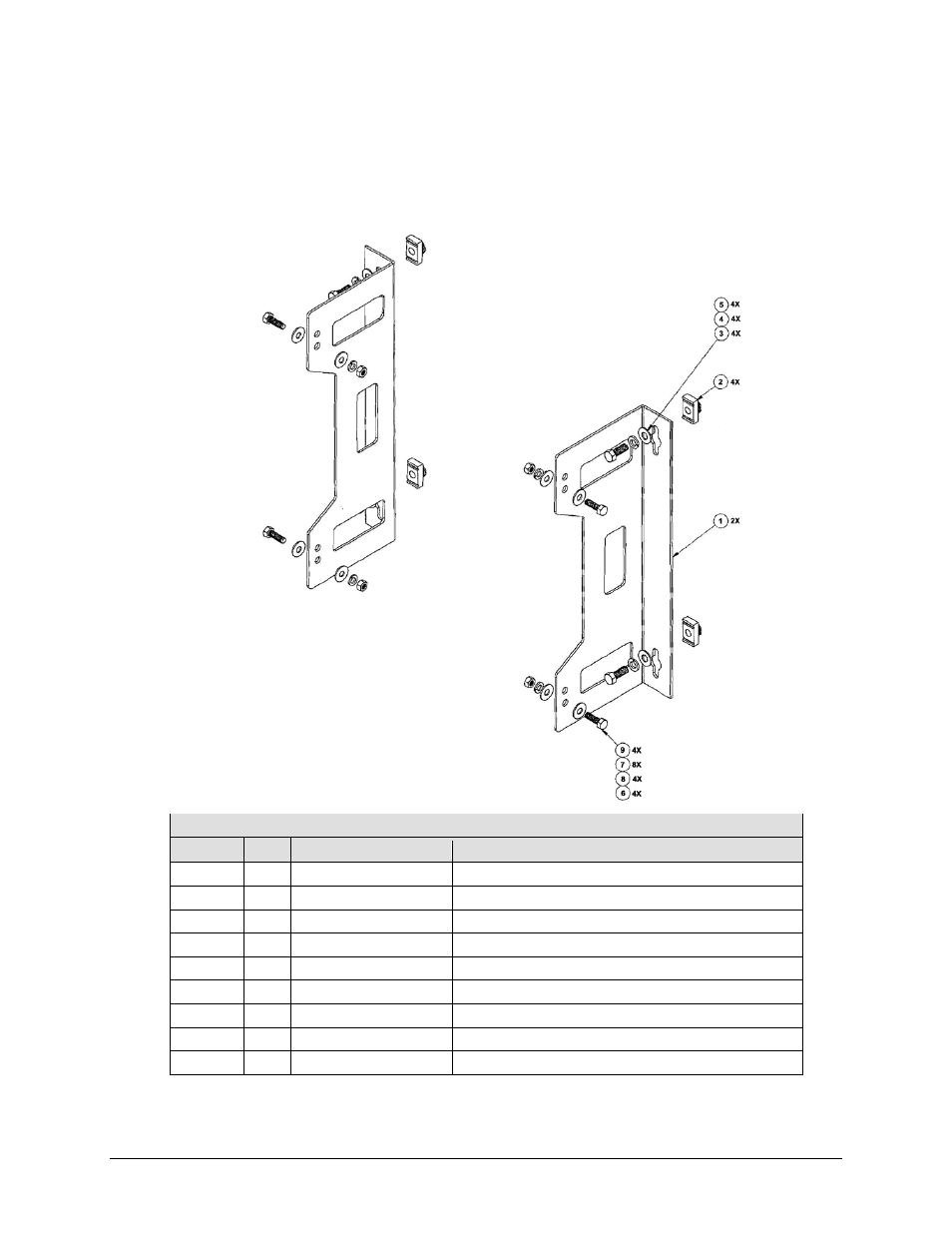 A.2.3 hpod unistrut mounting kit kt/12300-1 | Comtech EF Data PCB-4300 User Manual | Page 52 / 92