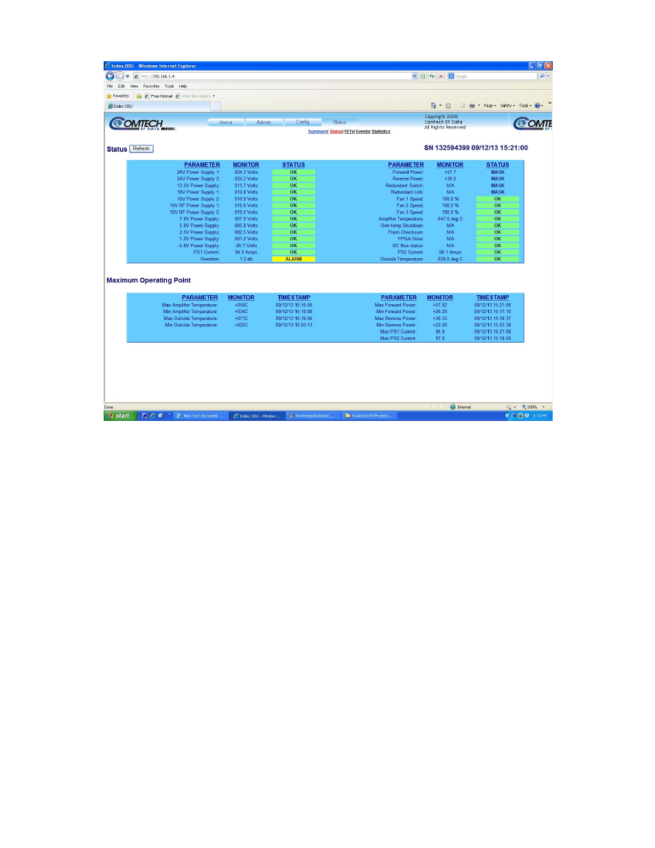 Comtech EF Data TRP500 User Manual | Page 11 / 100