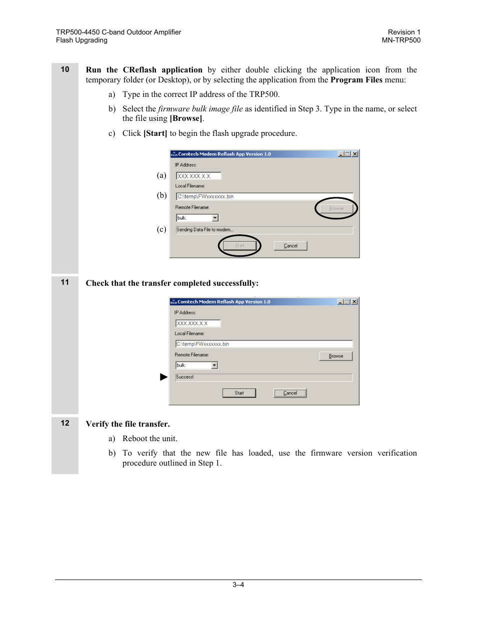 Comtech EF Data TRP500 User Manual | Page 36 / 100