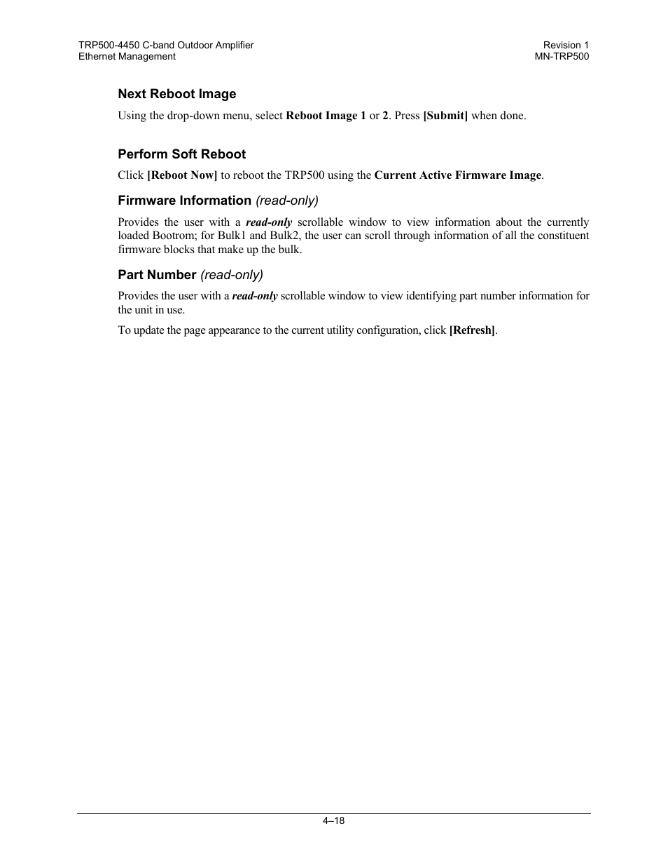 Comtech EF Data TRP500 User Manual | Page 54 / 100