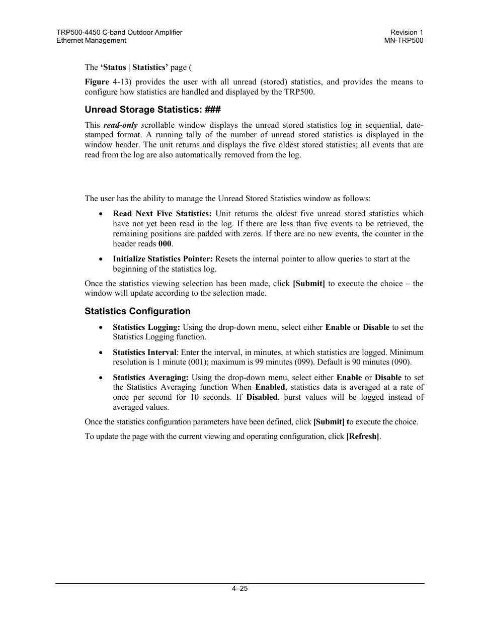 Comtech EF Data TRP500 User Manual | Page 61 / 100