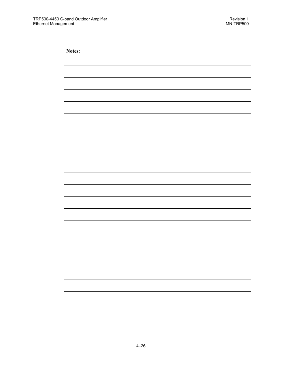 Comtech EF Data TRP500 User Manual | Page 62 / 100