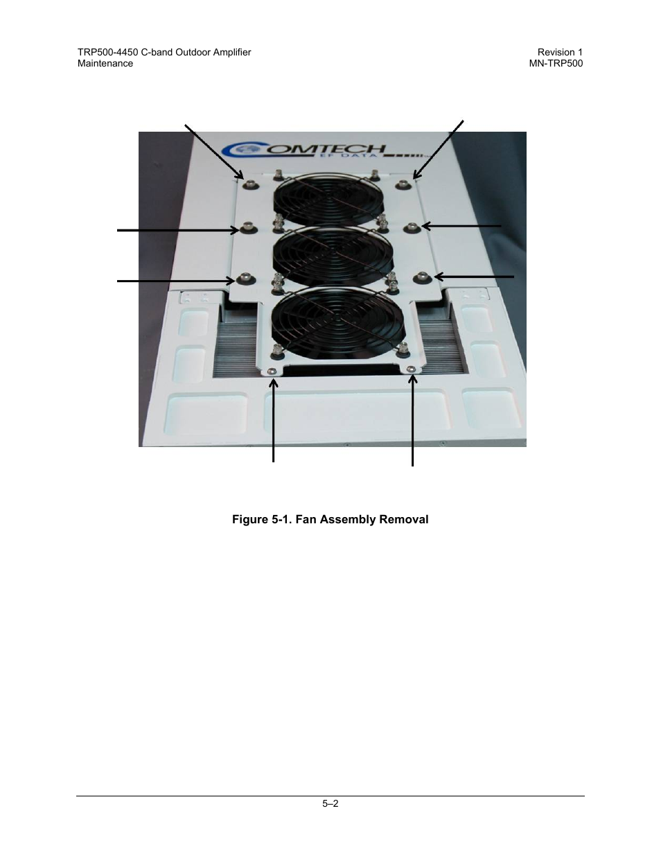 Comtech EF Data TRP500 User Manual | Page 64 / 100