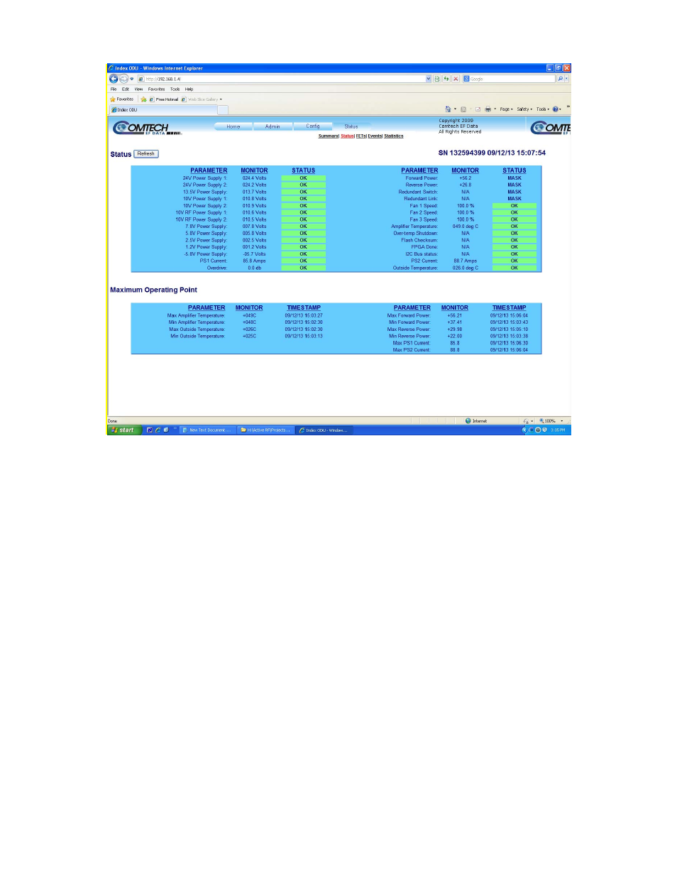 Comtech EF Data TRP500 User Manual | Page 8 / 100