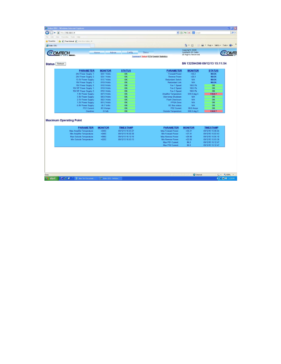 Comtech EF Data TRP500 User Manual | Page 9 / 100