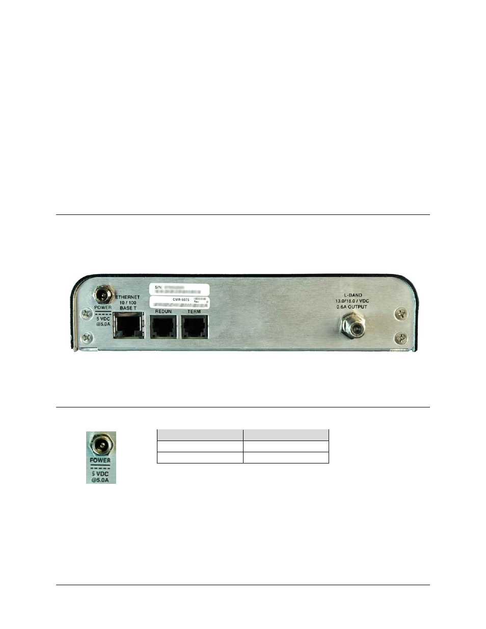 Ch3_pinouts, Chapter 3. interface pinouts, 1 pinout overview | 2 dc power | Comtech EF Data CMR-5975 Manual User Manual | Page 27 / 122