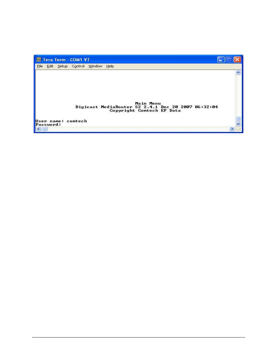 1 login | Comtech EF Data CMR-5975 Manual User Manual | Page 54 / 122