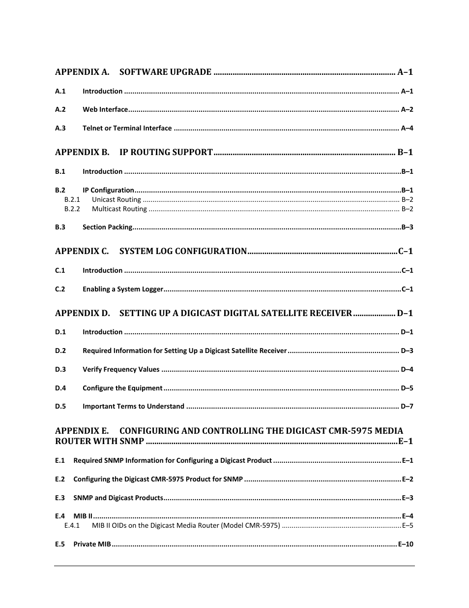 Comtech EF Data CMR-5975 Manual User Manual | Page 7 / 122