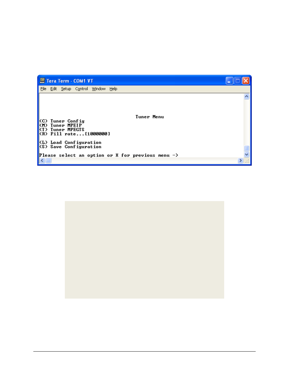 9 tuner menu | Comtech EF Data CMR-5975 Manual User Manual | Page 76 / 122
