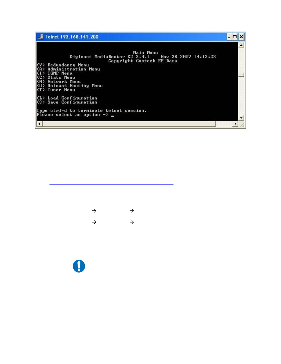 5 trivial file transfer protocol (tftp) | Comtech EF Data CMR-5975 Manual User Manual | Page 83 / 122