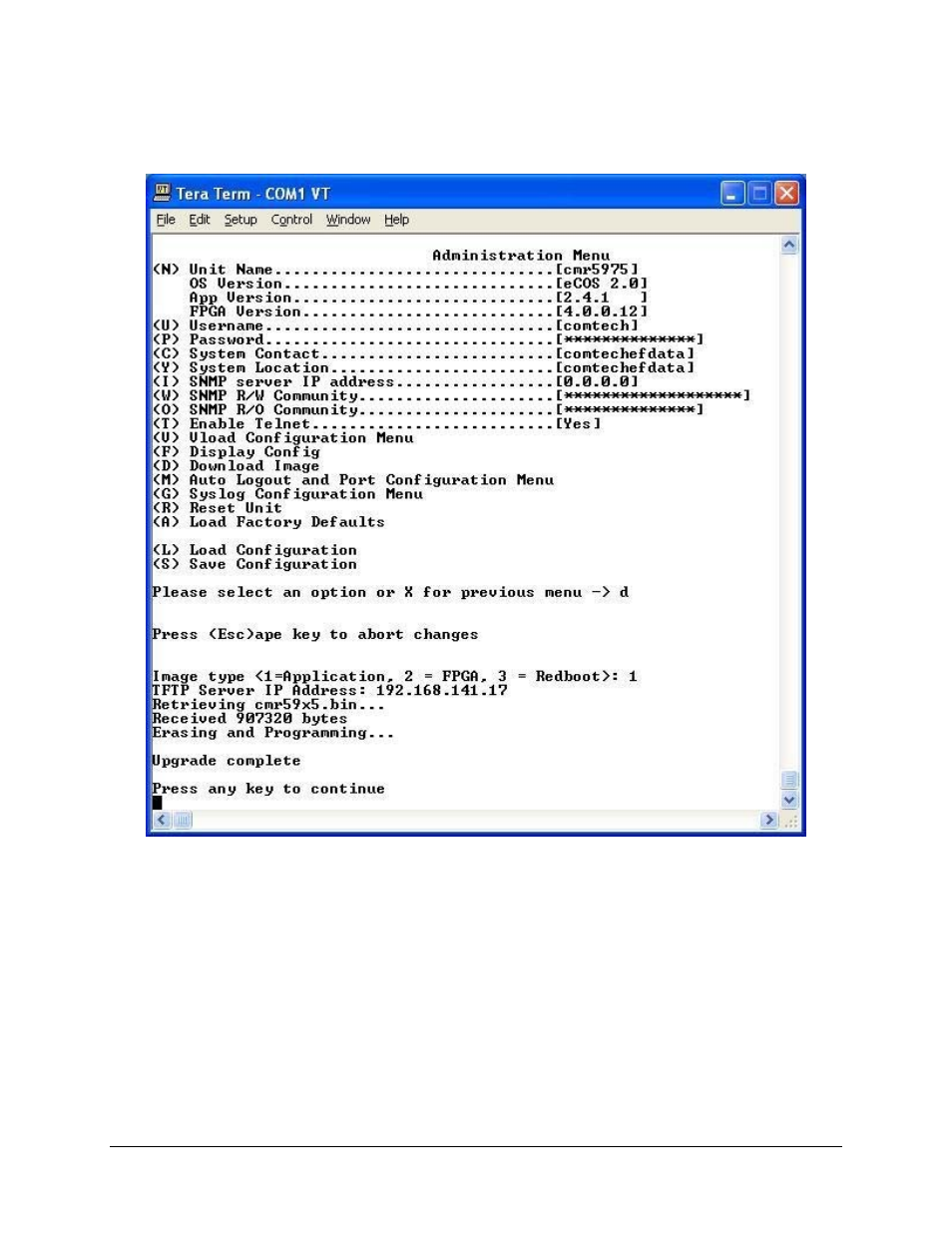 Comtech EF Data CMR-5975 Manual User Manual | Page 91 / 122