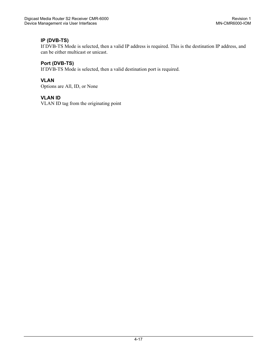 Comtech EF Data CMR-6000 Manual User Manual | Page 47 / 138