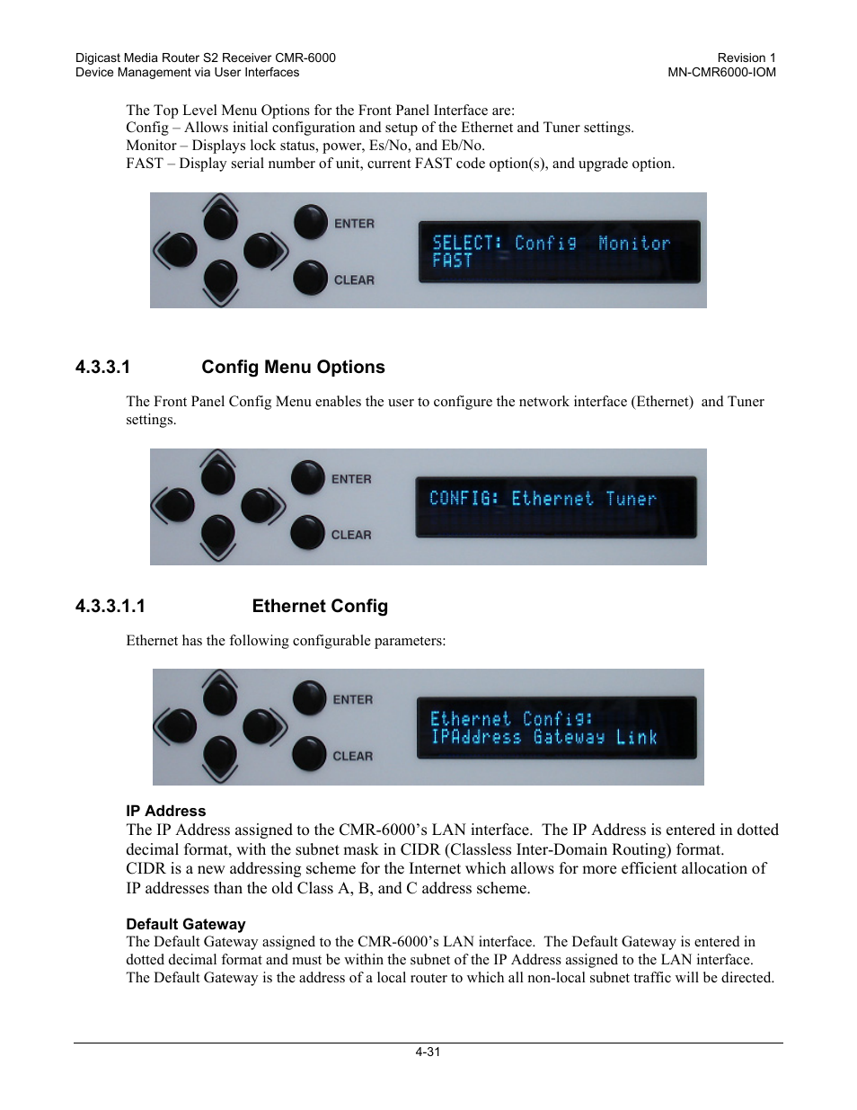 Comtech EF Data CMR-6000 Manual User Manual | Page 61 / 138