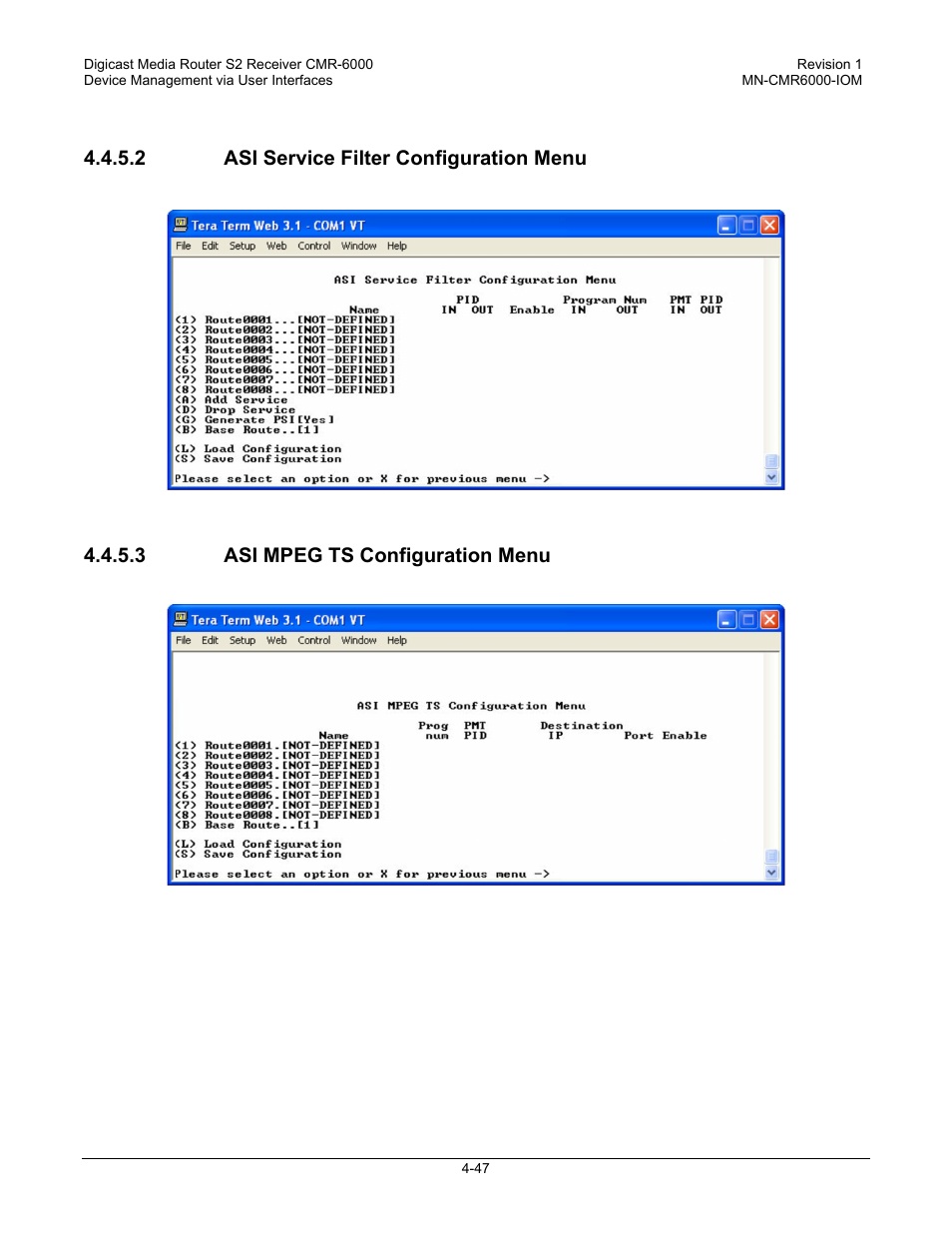 Comtech EF Data CMR-6000 Manual User Manual | Page 77 / 138