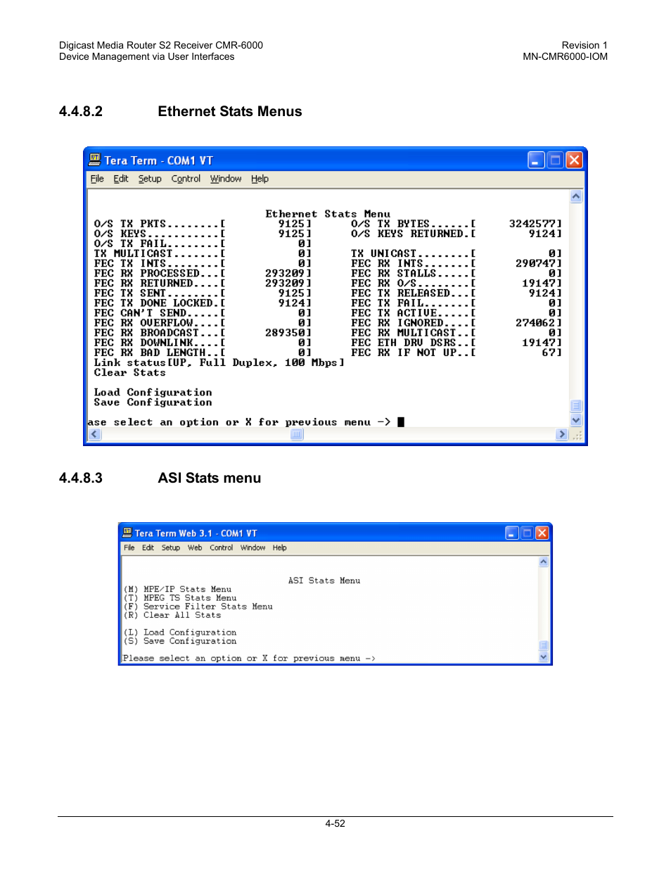 Comtech EF Data CMR-6000 Manual User Manual | Page 82 / 138