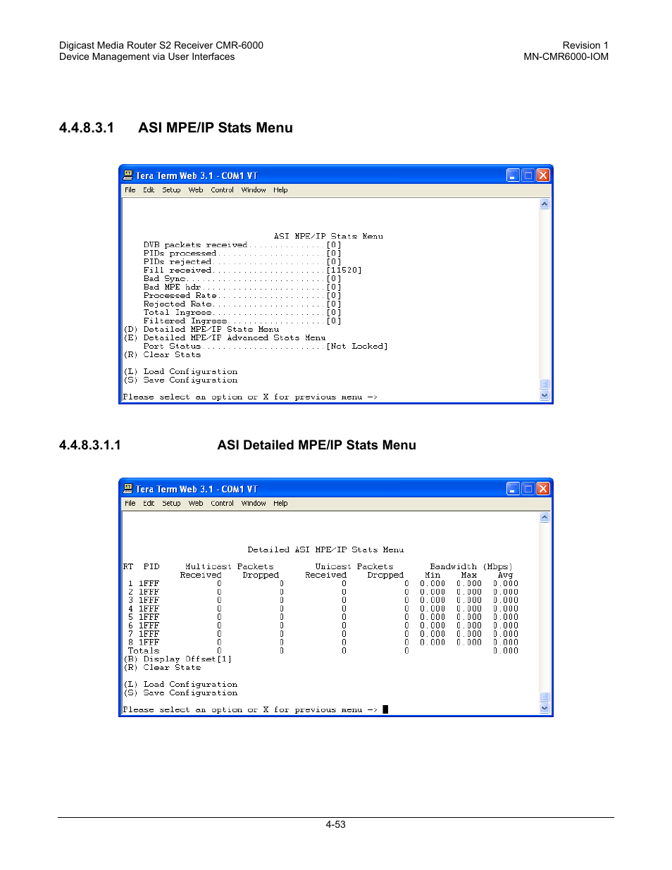 Comtech EF Data CMR-6000 Manual User Manual | Page 83 / 138